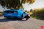 Ford Mustang GT on Vossen Wheels (CVT) 2018 года